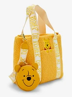 Loungefly Disney Winnie the Pooh Sherpa Pooh Bear Tote Bag with Coin Purse - BoxLunch Exclusive