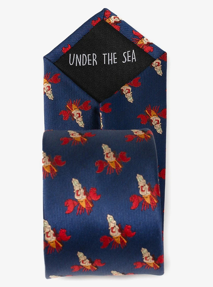 Disney The Little Mermaid Sebastian Blue Men's Tie