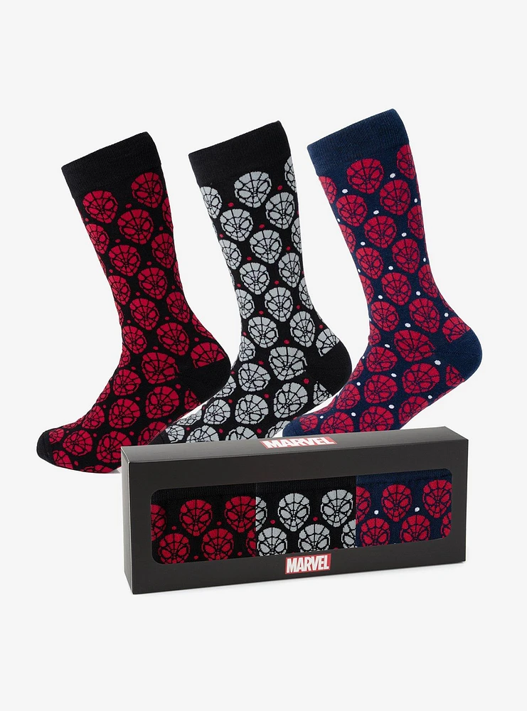 Marvel Spider-Man Dot 3-Pack Crew Socks