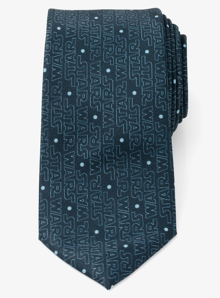 Star Wars Logo Blue Men's Tie