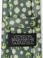 Star Wars Rebel Shamrock Lucky Rebels Green Men's Tie