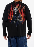 Grim Reaper Worst Nightmare Twofer Long-Sleeve Shirt