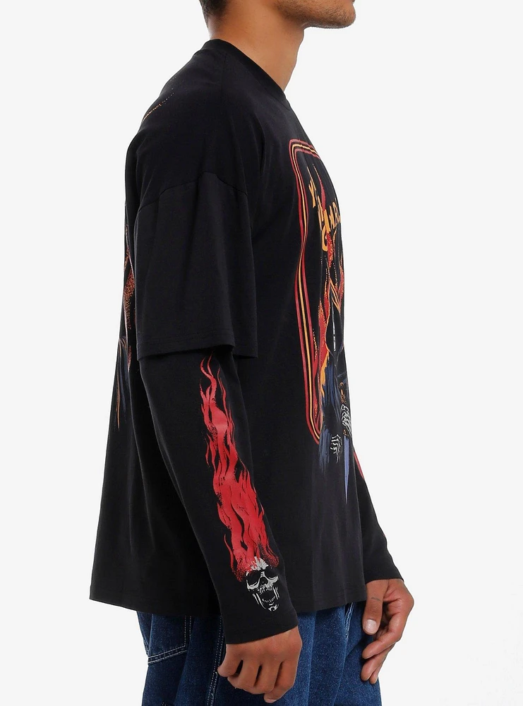 Grim Reaper Worst Nightmare Twofer Long-Sleeve Shirt