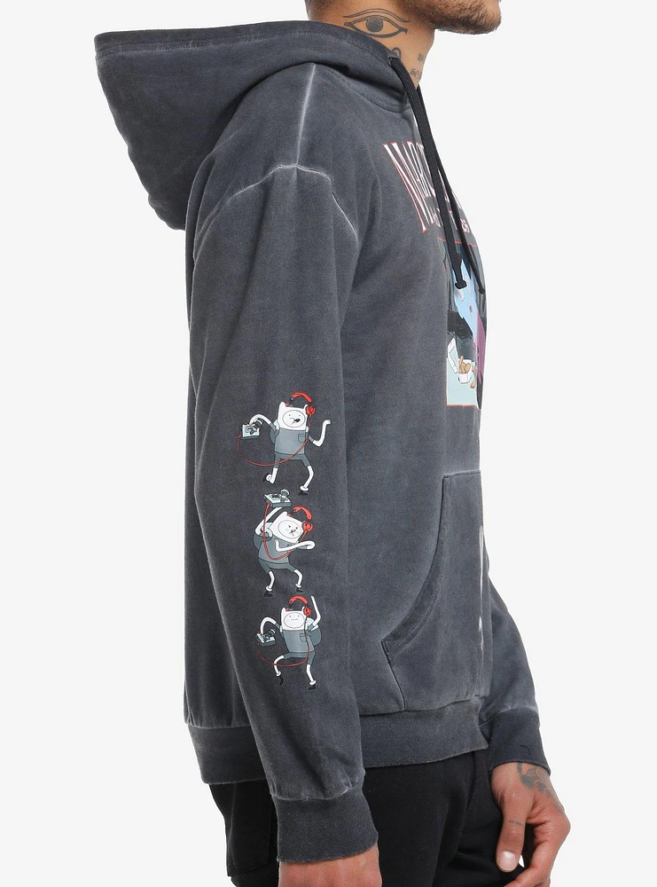 Adventure Time Marceline Fries Dark Wash Hoodie