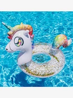 Glitter Unicorn 40" Beach and Pool Tube