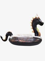 Black Glitter Dragon Party Animal Pack 48" Tube with Matching Drink Float