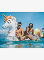 Glitter Unicorn Gigantic Beach and Pool Raft