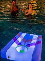 Illuminated Inflatable LED Cornhole Game