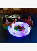 Illuminated LED Inflatable Floating Bar