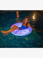 Illuminated Galaxy 36" LED Pool Tube Deep Space Pink