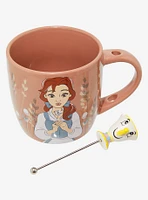 Disney Beauty and the Beast Belle & Chip Mug and Stirrer