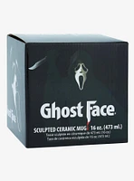 Ghost Face Mask Figural Mug