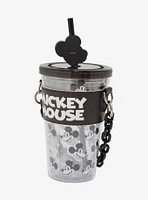 Disney Mickey Mouse Black and White Carnival Cup with Holder — BoxLunch Exclusive