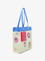 Sanrio Hello Kitty and Friends Floral Multi Pocket Tote - BoxLunch Exclusive