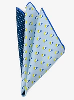 Disney Donald Duck Blue Pocket Square