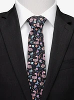 Disney Alice in Wonderland Cheshire Cat Black Men's Tie