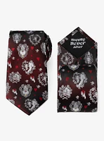 Disney Villains "Happily Never After" Black Men's Tie