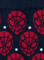 Marvel Spider-Man Dot Red and Navy Crew Socks