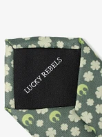 Star Wars Rebel Shamrock Lucky Rebels Green Men's Tie