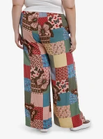 Thorn & Fable Butterfly Patchwork Girls Lounge Pants Plus