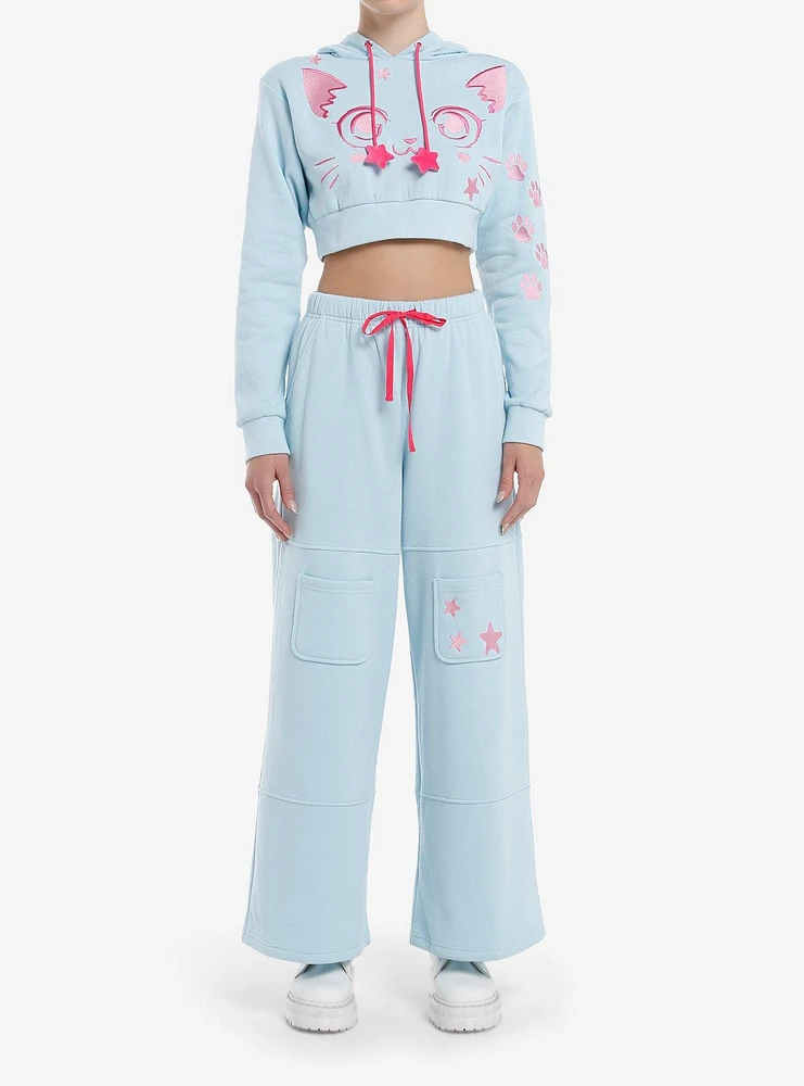 Sweet Society Kawaii Cat Girls Lounge Sweatpants