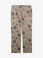 Over the Garden Wall Wirt & Greg Allover Print Sleep Pants
