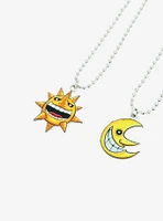 Soul Eater Sun & Moon Best Friend Necklace Set