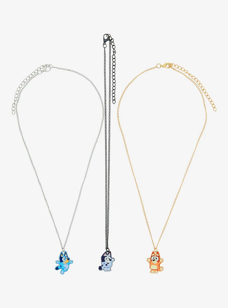 Bluey Trio Necklace Set