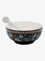 Disney The Nightmare Before Christmas Cereal Bowl and Color Changing Spoon