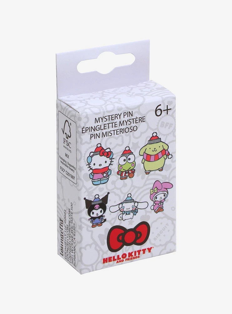 Loungefly Hello Kitty And Friends Character Winter Outfit Blind Box Enamel Pin