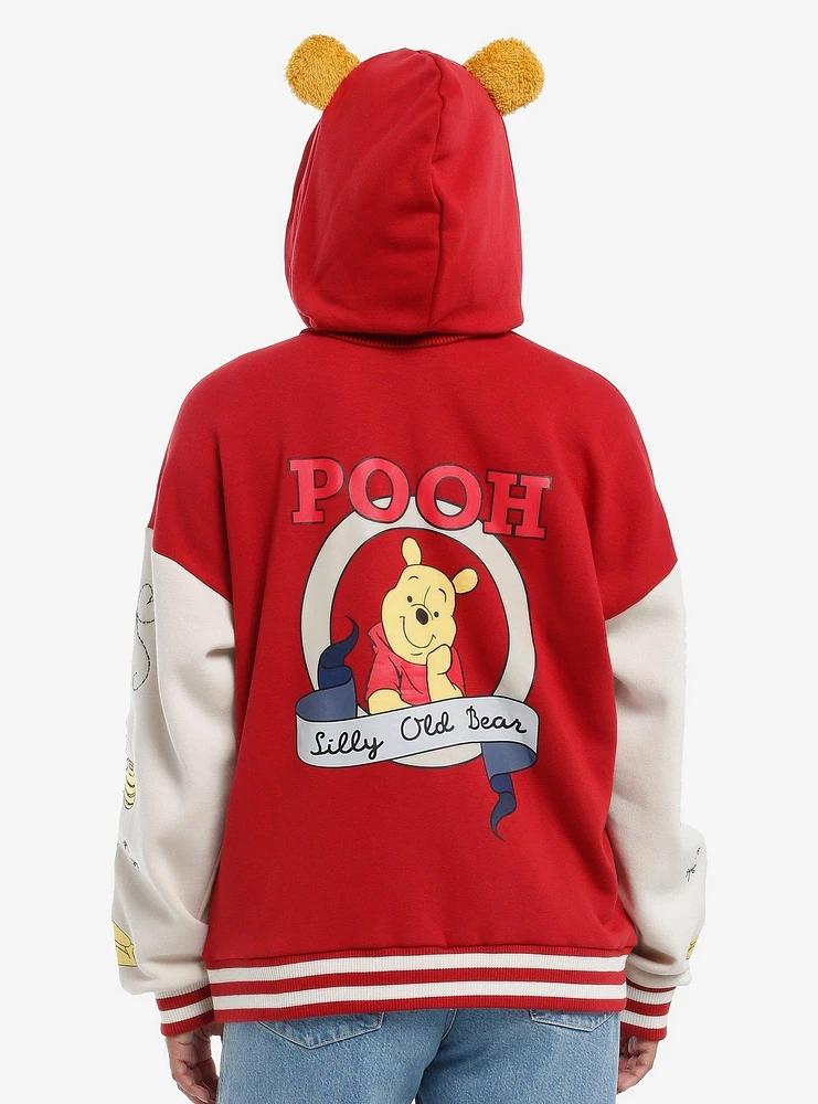 Disney Winnie The Pooh Girls Varsity Jacket