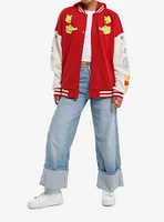 Disney Winnie The Pooh Girls Varsity Jacket