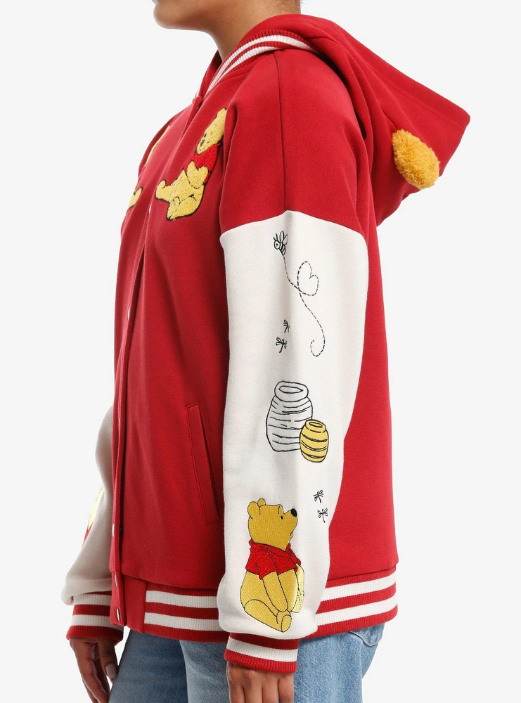 Disney Winnie The Pooh Girls Varsity Jacket