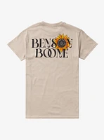 Benson Boone Sunflower Boyfriend Fit Girls T-Shirt