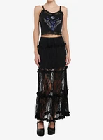 Cosmic Aura Winged Goblet Lace Trim Cami