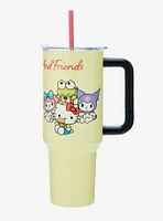 Sanrio Hello Kitty and Friends Group Portrait Straw Tumbler with Handle — BoxLunch Exclusive