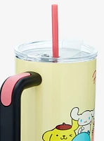 Sanrio Hello Kitty and Friends Group Portrait Straw Tumbler with Handle — BoxLunch Exclusive