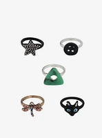 Coraline Icon Ring Set