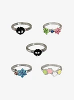 Studio Ghibli® Spirited Away Soot Sprites Glitter Candy Ring Set