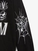 Marvel Venom Moto Patch Zippered Hoodie - BoxLunch Exclusive