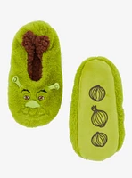 DreamWorks Shrek Fuzzy Portrait Slipper Socks