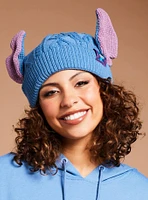 Disney Lilo & Stitch Cable Knit Stitch Ears Beanie