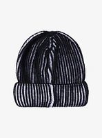 Disney The Nightmare Before Christmas Zero Black & White Ribbed Beanie — BoxLunch Exclusive