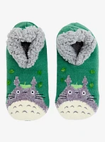 Studio Ghibli My Neighbor Totoro Leaves Slipper Socks — BoxLunch Exclusive