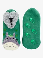 Studio Ghibli My Neighbor Totoro Leaves Slipper Socks — BoxLunch Exclusive