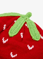 Strawberry Shortcake Strawberry Knit Beanie — BoxLunch Exclusive