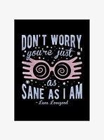 Harry Potter Just As Sane Luna T-Shirt