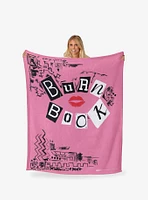 Mean Girls Burn Book Silk Touch Blanket