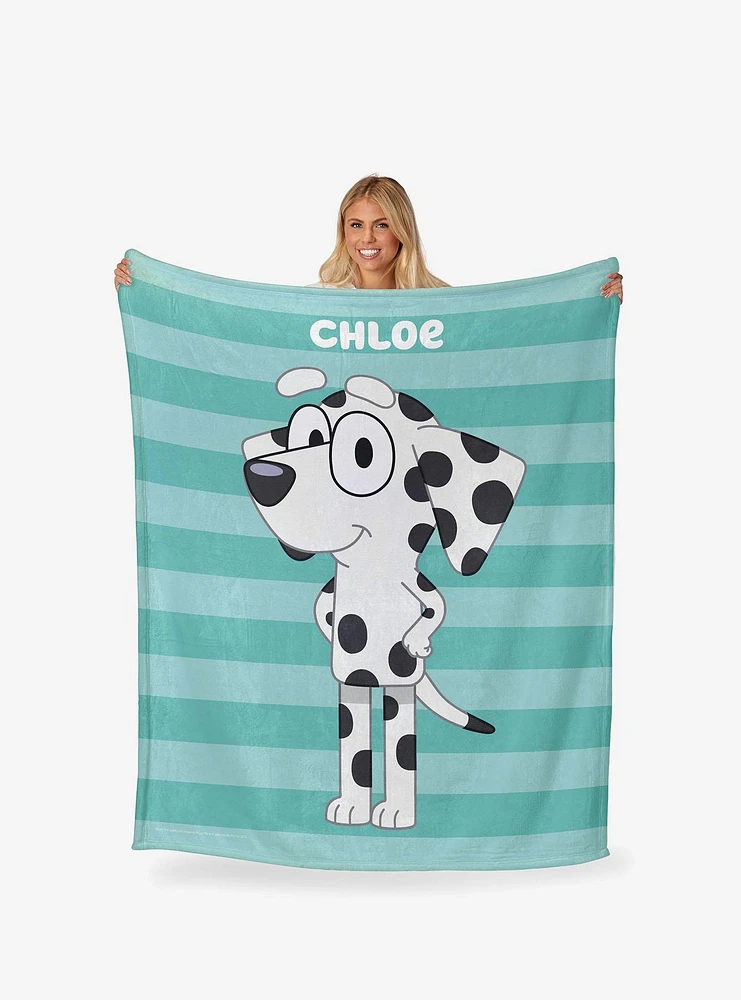 Bluey Roll Call Chloe Silk Touch Blanket