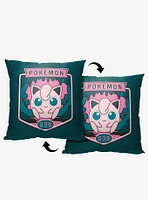 Pokémon Outdoor Jigglypuff Printed Throw Pillow